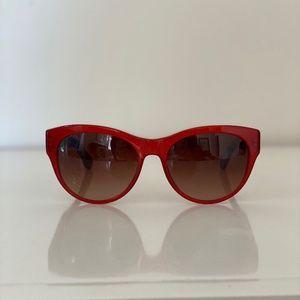Oliver Peoples Women's Sunglasses (Red)